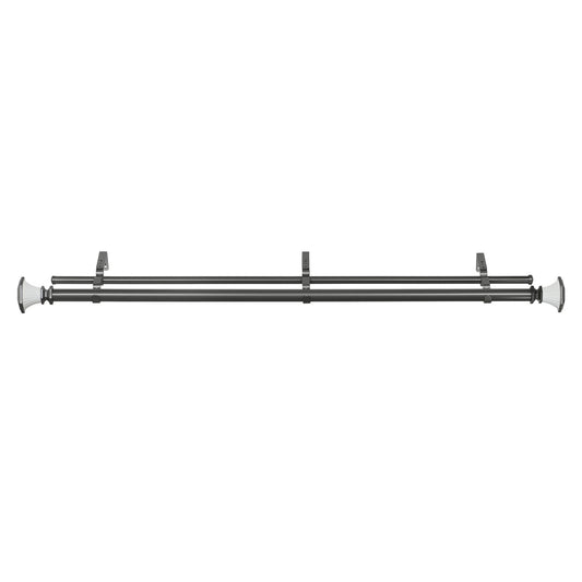 Traditional Elegance Decorative Double Rod & Finial Nell 72-144