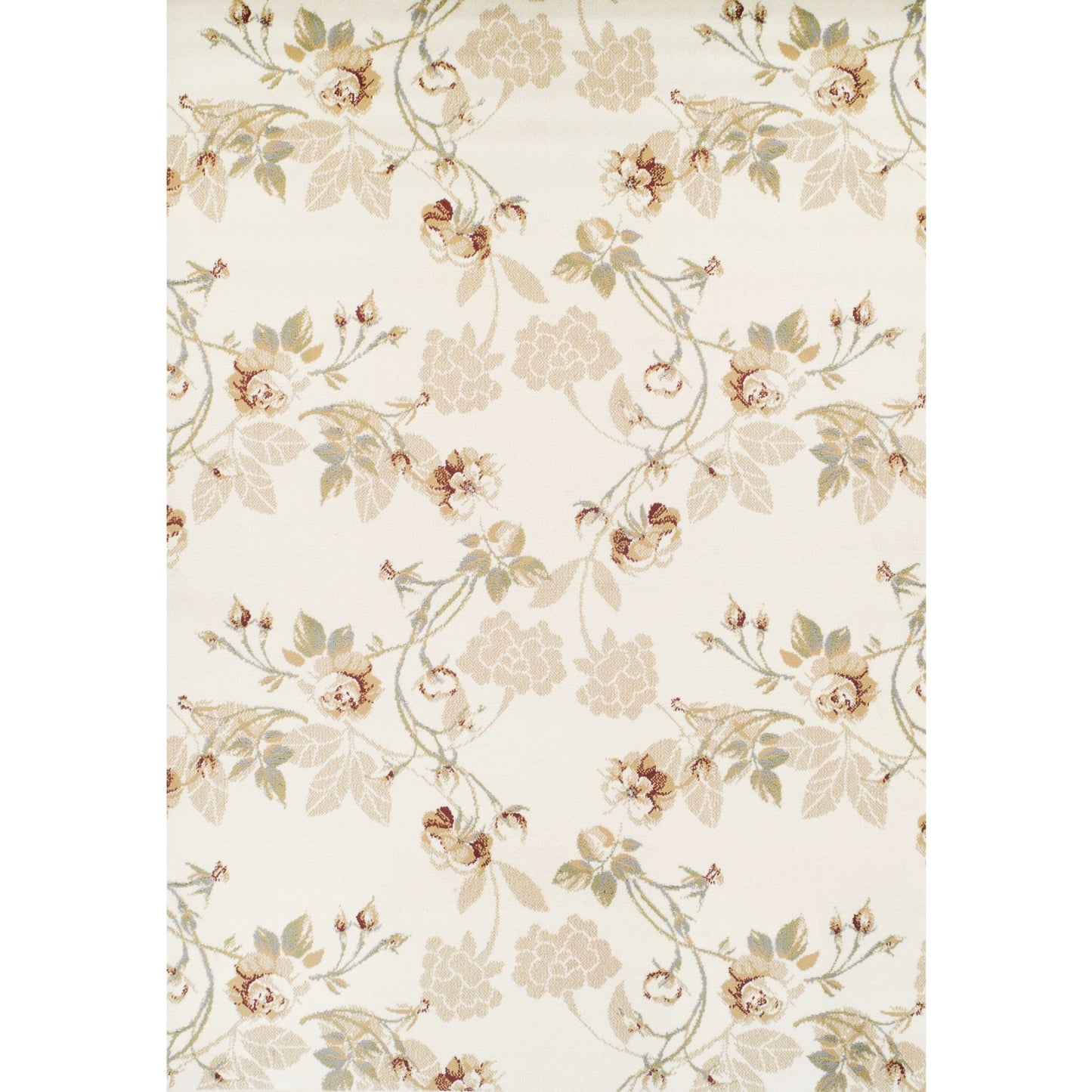Traditional Elegance Toscano Collection Area Rug - Lily (Tan)