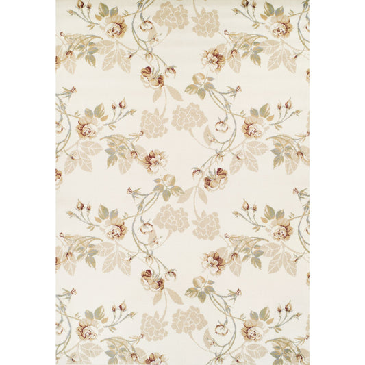 Traditional Elegance Toscano Collection Area Rug - Lily (Tan)