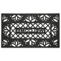 Traditional Elegance Wrought Iron Rubber Mat 18x30 - Tulip