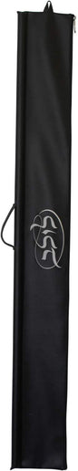 Ben and Jonah Vinyl Lulav Bag Black Series - Silver Embroidery Circle Style I