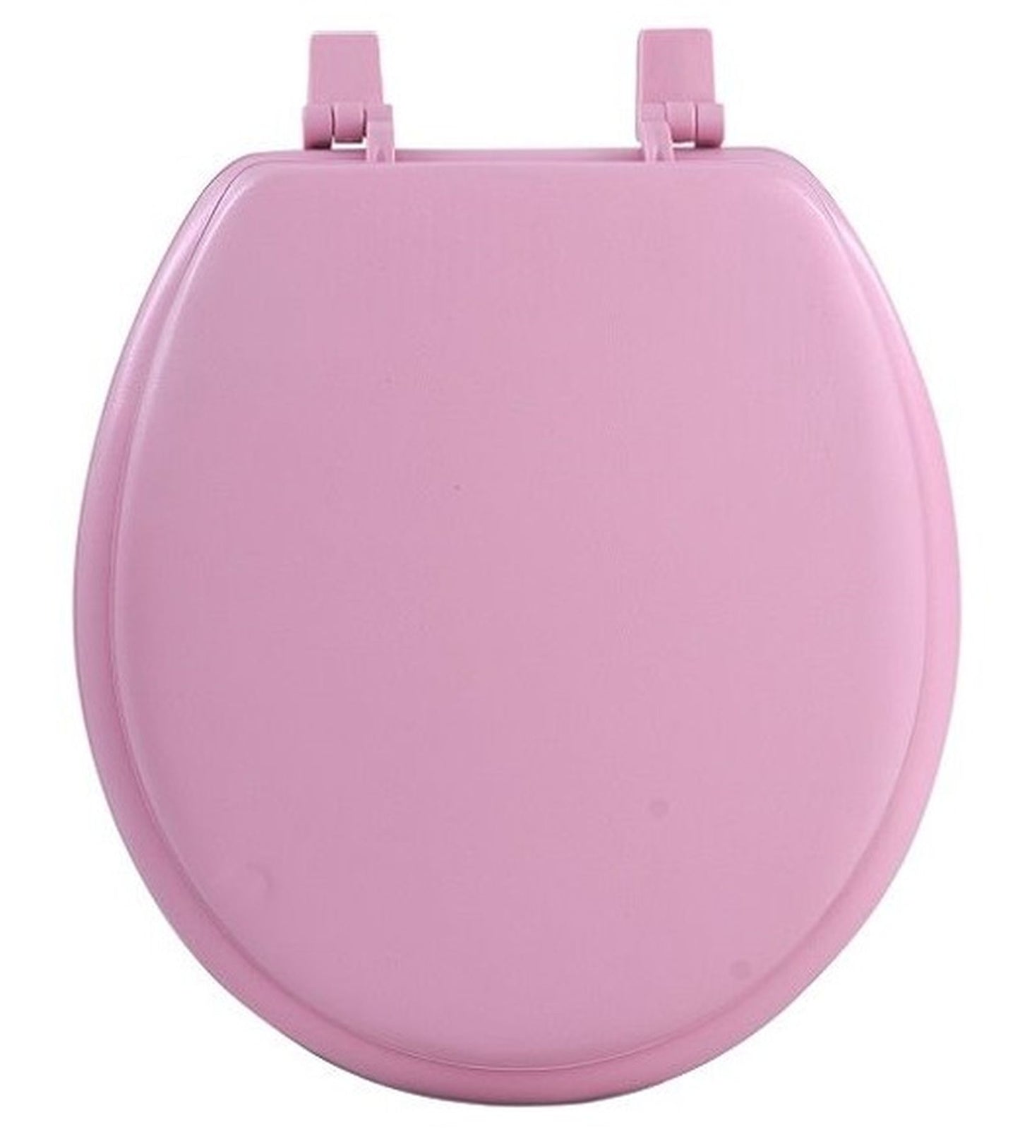 Traditional Elegance Elite 17 Inch Soft Standard Vinyl Toilet Seat - Tea Rose