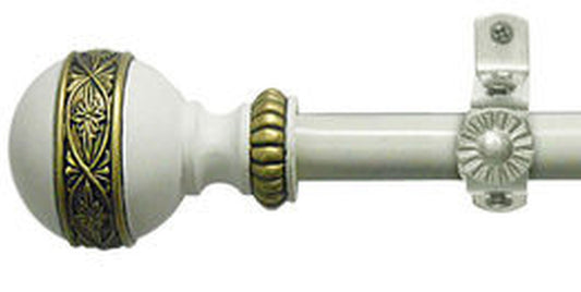 Traditional Elegance Decorative Rod & Finial Abrazo 66-120
