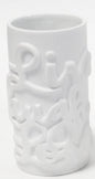 Royal Bath Live Laugh Love Resin Tumbler (4.5"H x 2.5"Dia)
