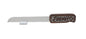 Ben and Jonah Silver Challah Bread Knife with Stand- Wood Cutout-13"L