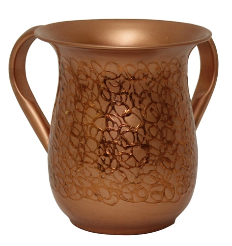 Ben and Jonah Washing Cup-Stainless Steel-Gold Pattern
