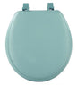 Traditional Elegance Elite 17 Inch Soft Standard Vinyl Toilet Seat - Light Green