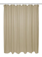 Park Avenue Deluxe Collection Park Avenue Deluxe Collection Standard Size 100% Cotton Chevron Weave Shower Curtain dark linen.