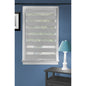 Traditional Elegance Cordless Sublime Sheer Double Layered  Shade 30x72 - Grey