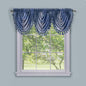 Traditional Elegance Ombre Waterfall Valance - Blue