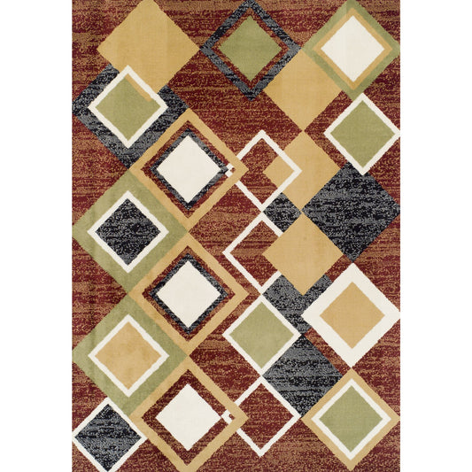 Traditional Elegance Toscano Collection Area Rug - Argyle