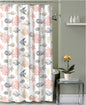 Royal Bath Spirit of the Sea Canvas Fabric Shower Curtain (70" x 72") - Aruba Coral