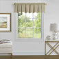 Traditional Elegance Olivia Window Curtain Valance 52x14 - Linen