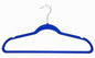 Traditional Elegance Velvet Anti-Slip Hangers - Blue