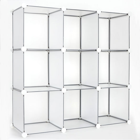 Traditional Elegance 9 Cube DIY Modular Storage Unit