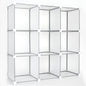 Traditional Elegance 9 Cube DIY Modular Storage Unit