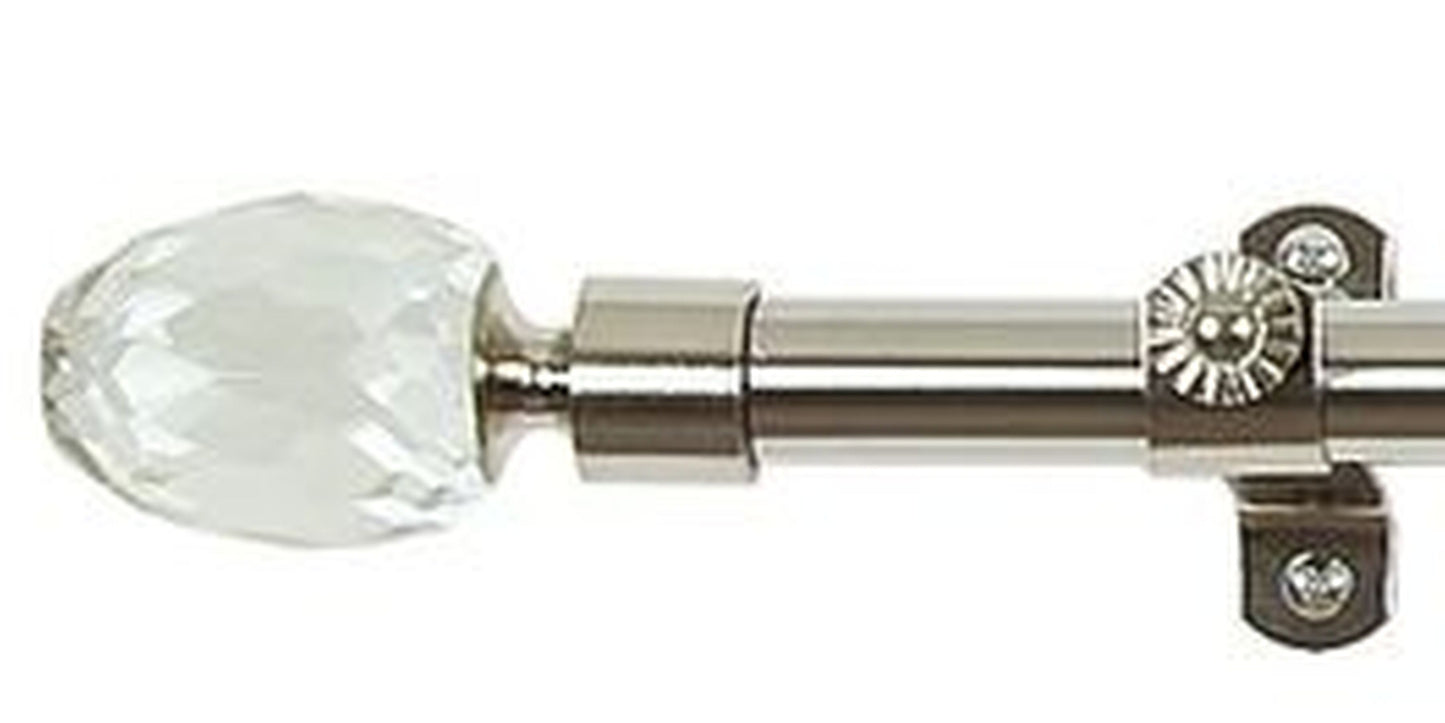 Traditional Elegance Decorative Rod & Finial Vidrio 48-86