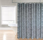 Royal Bath Grey Vine Water Repellant Fabric Shower Curtain -70" x 72"