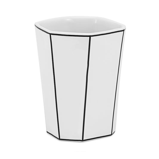 Royal Bath Contempo Art Porcelain Tumbler 4"H x 3"Dia