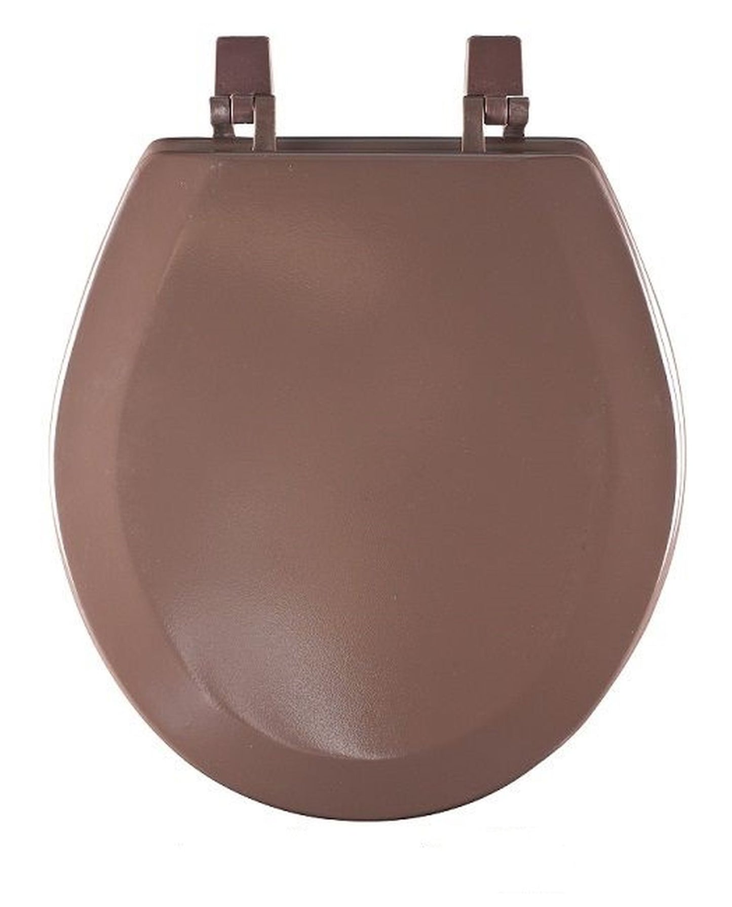 Traditional Elegance Elite 17 Inch Standard Wood Toilet Seat - Chocolate