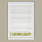 Traditional Elegance Cordless Madera Falsa 2" Faux Wood Plantation Blind 23x64 - White