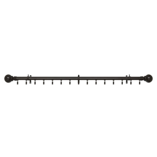 Traditional Elegance Innovative Traverse Curtain Rod - Camilla 36-66