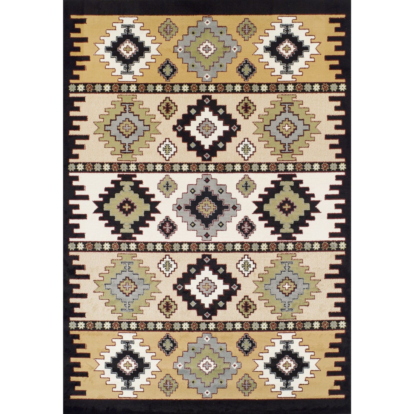 Traditional Elegance Toscano Collection Area Rug - Mayan